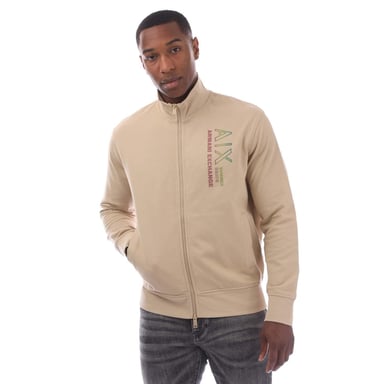 Armani Exchange Mens Summer Beats Sweatshirt (Beige)