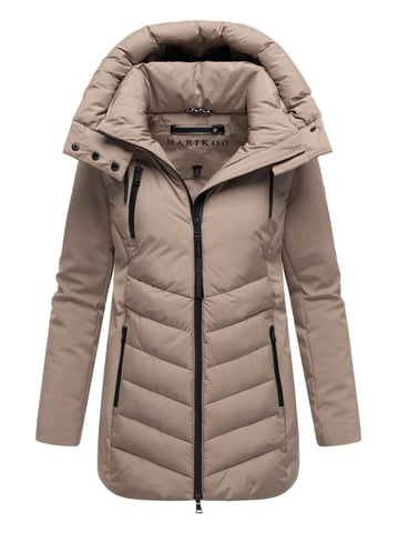 Marikoo women’s winter jacket Tivaa XVI with softshell & detachable hood