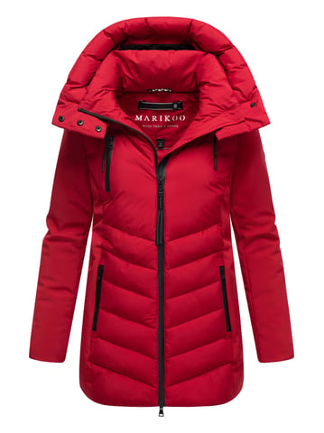 Marikoo women’s winter jacket Tivaa XVI with softshell & detachable hood