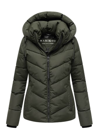 Marikoo women’s winter jacket Sahnemausii XVI with detachable hood