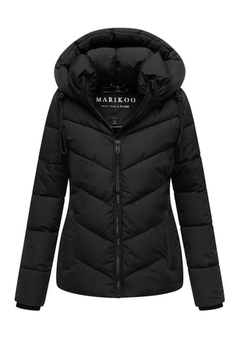 Marikoo women’s winter jacket Sahnemausii XVI with detachable hood