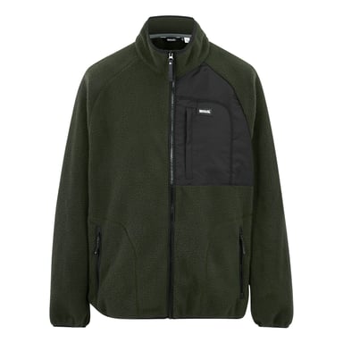 Regatta Herr Frankie Borg Fleecjacka (Mörk Khaki)