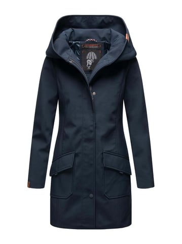 Marikoo women’s softshell jacket – Mayleen, water-repellent with hood
