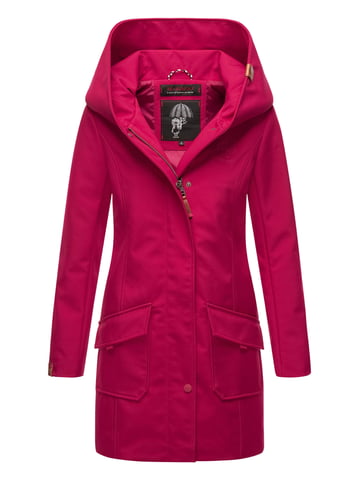 Marikoo women’s softshell jacket – Mayleen, water-repellent with hood