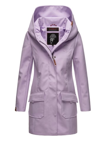 Marikoo women’s softshell jacket – Mayleen, water-repellent with hood