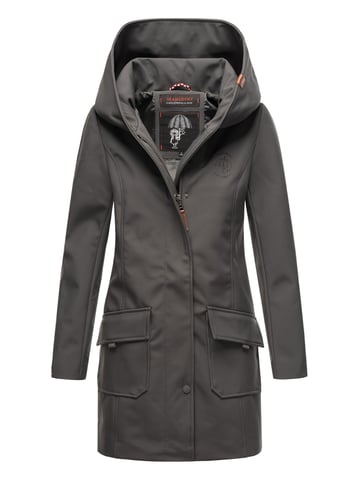 Marikoo women’s softshell jacket – Mayleen, water-repellent with hood