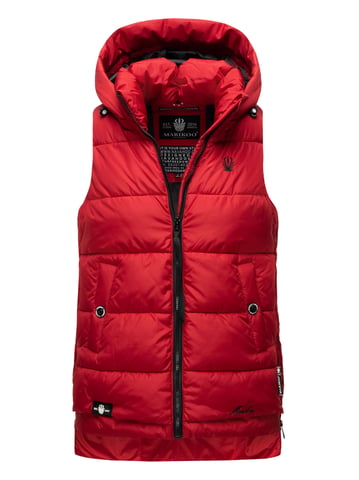 Marikoo women’s quilted vest – Zarinaa, lightweight with detachable hood