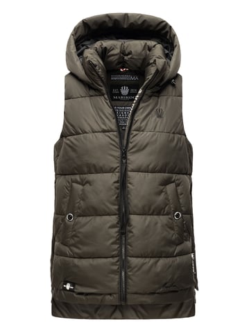 Marikoo women’s quilted vest – Zarinaa, lightweight with detachable hood