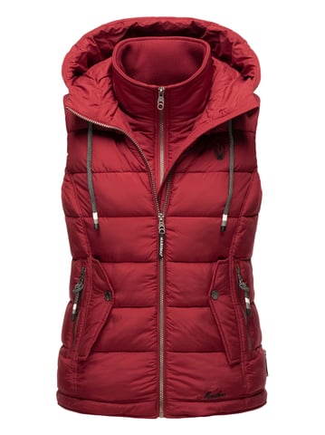 Marikoo women’s quilted vest – Taisaa, lightweight with hood & treat pouch