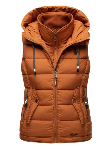 Marikoo women’s quilted vest – Taisaa, lightweight with hood & treat pouch
