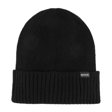Regatta Womens/Ladies Basic Ribbed Beanie (Black)