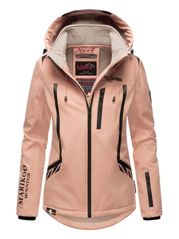 Marikoo women’s softshell jacket – Mount-Cho-Oyu with detachable hood