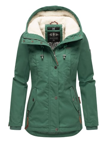 Marikoo women’s winter jacket with teddy fleece lining & hood