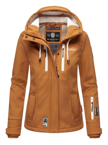 Marikoo women’s softshell jacket – Kleine Zicke, warm with hood & fleece lining