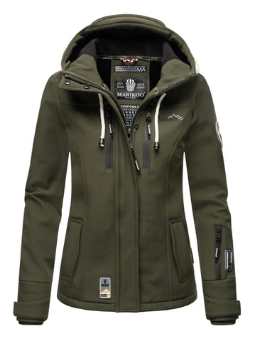 Marikoo women’s softshell jacket – Kleine Zicke, warm with hood & fleece lining