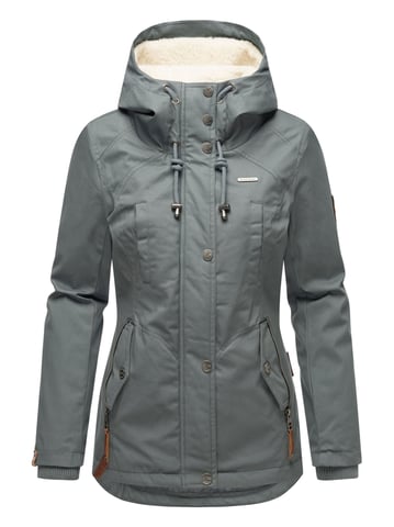 Marikoo women’s winter jacket with teddy fleece lining & hood
