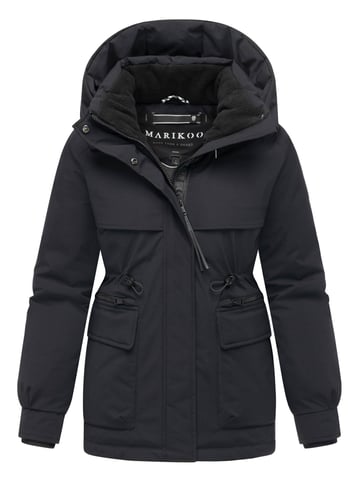 Marikoo women’s winter jacket Shigaraa with detachable hood & magnetic pockets