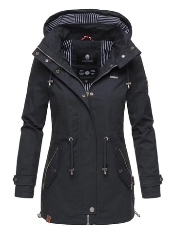 Marikoo lightweight women’s transitional jacket with detachable hood
