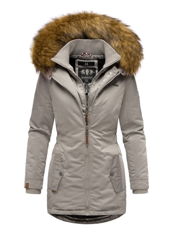 Marikoo women’s winter coat – Sanakoo, warm with detachable faux fur collar