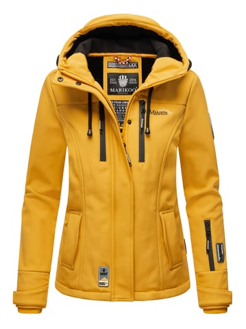 Marikoo women’s softshell jacket – Kleine Zicke, warm with hood & fleece lining