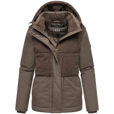 Marikoo women’s winter jacket Sheeta with teddy fleece & hood