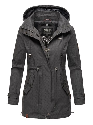 Marikoo lightweight women’s transitional jacket with detachable hood