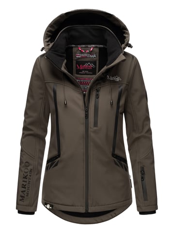 Marikoo women’s softshell jacket – Mount-Cho-Oyu with detachable hood