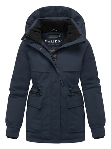 Marikoo women’s winter jacket Shigaraa with detachable hood & magnetic pockets