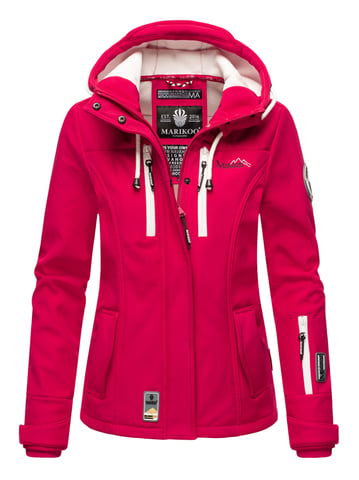 Marikoo women’s softshell jacket – Kleine Zicke, warm with hood & fleece lining