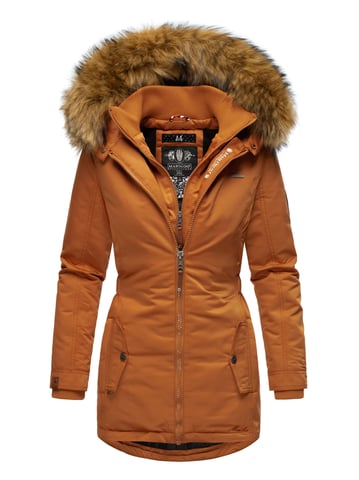 Marikoo women’s winter coat – Sanakoo, warm with detachable faux fur collar