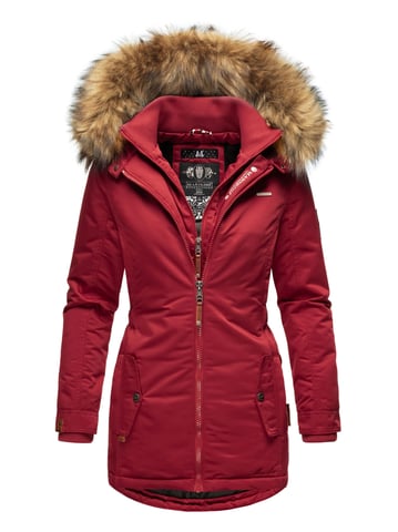 Marikoo women’s winter coat – Sanakoo, warm with detachable faux fur collar