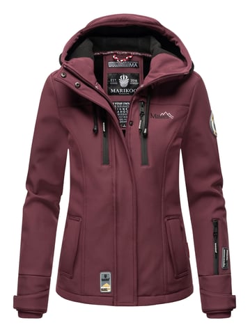 Marikoo women’s softshell jacket – Kleine Zicke, warm with hood & fleece lining