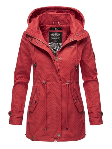 Marikoo lightweight women’s transitional jacket with detachable hood