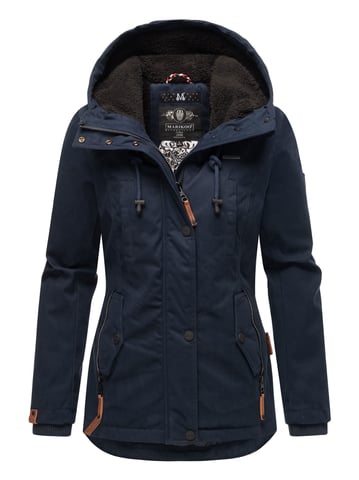 Marikoo women’s winter jacket with teddy fleece lining & hood