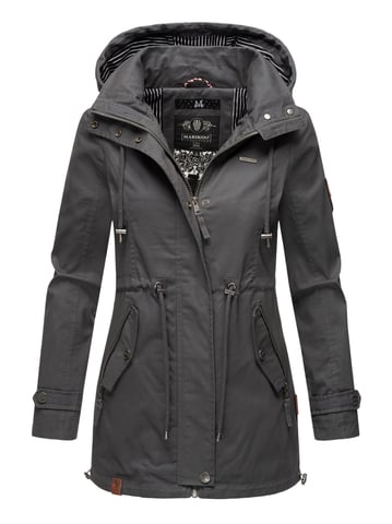 Marikoo lightweight women’s transitional jacket with detachable hood