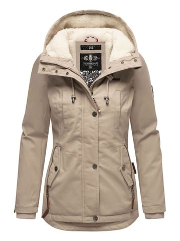Marikoo women’s winter jacket with teddy fleece lining & hood