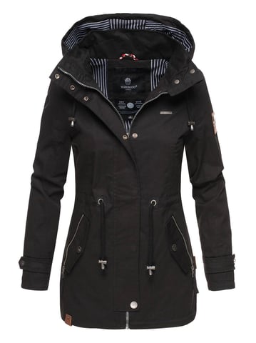 Marikoo lightweight women’s transitional jacket with detachable hood