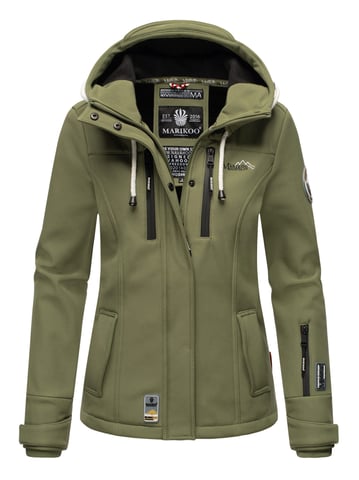 Marikoo women’s softshell jacket – Kleine Zicke, warm with hood & fleece lining