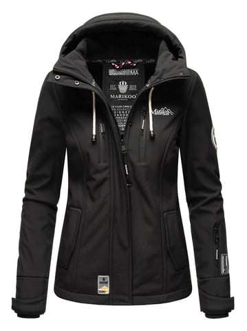 Marikoo women’s softshell jacket – Kleine Zicke, warm with hood & fleece lining