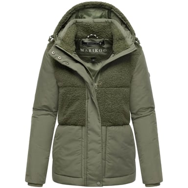 Marikoo women’s winter jacket Sheeta with teddy fleece & hood