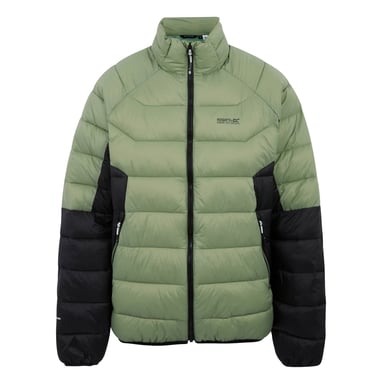 Regatta Mens Dalent Padded Jacket (Oil Green/Black)