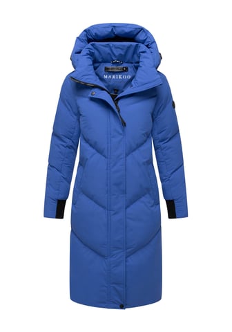 Marikoo women’s quilted coat Teonaa with detachable hood & sporty chic