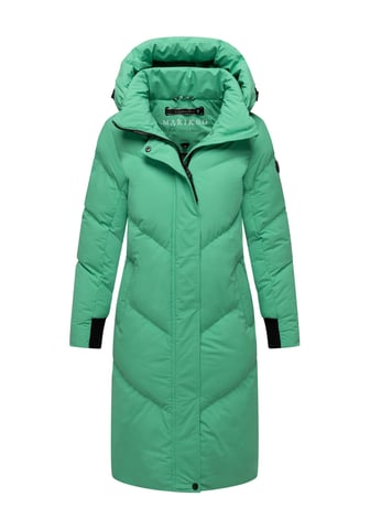 Marikoo women’s quilted coat Teonaa with detachable hood & sporty chic