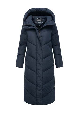 Marikoo women’s quilted winter coat Ranjaa with hood & reflective details