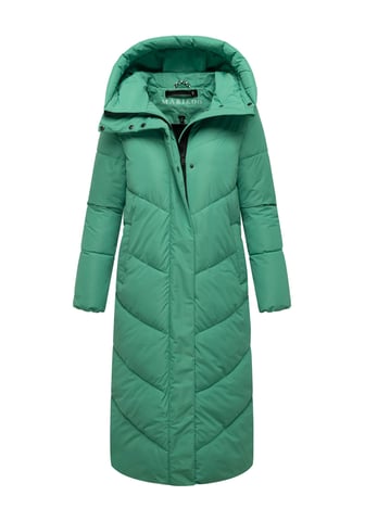 Marikoo women’s quilted winter coat Ranjaa with hood & reflective details