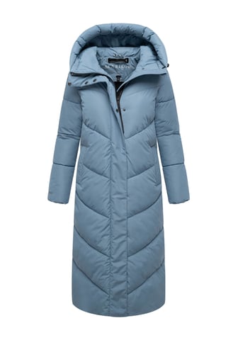 Marikoo women’s quilted winter coat Ranjaa with hood & reflective details