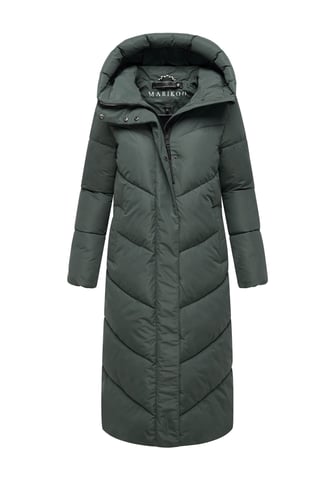 Marikoo women’s quilted winter coat Ranjaa with hood & reflective details