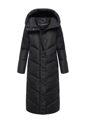 Marikoo women’s quilted winter coat Ranjaa with hood & reflective details