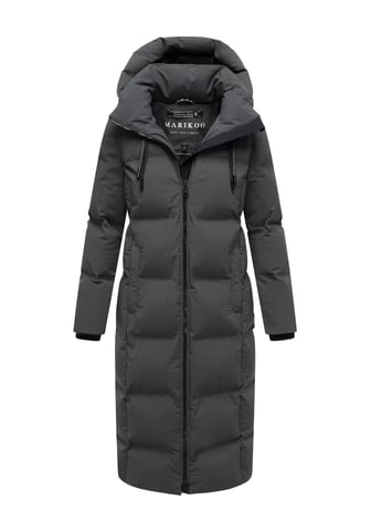 Marikoo women’s quilted winter coat Tikoraa with detachable hood