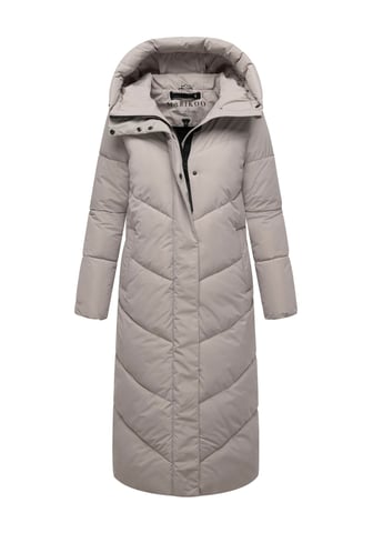 Marikoo women’s quilted winter coat Ranjaa with hood & reflective details